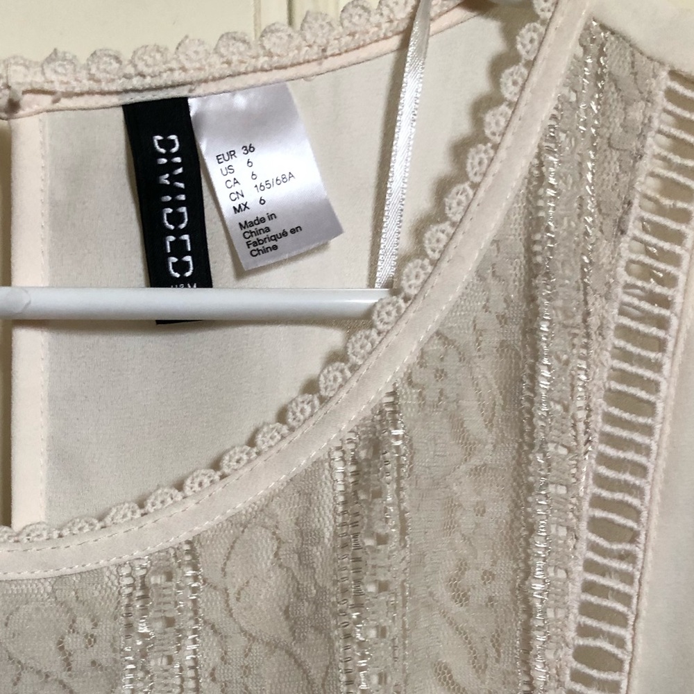 Cream romper - Picture 3 of 4